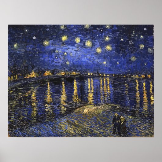 Vincent van Gogh Starry Night Over The Rhone Poster (Vorne)