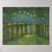Vincent van Gogh - Starry Night Over the Rhone Poster (Vorne)