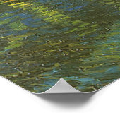 Vincent van Gogh - Starry Night Over the Rhone Poster (Ecke)