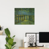 Vincent van Gogh - Starry Night Over the Rhone Poster (Heimbüro)