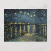 Vincent van Gogh | Starry Night Over the Rhone Postkarte (Vorderseite)
