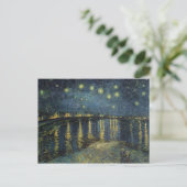 Vincent van Gogh | Starry Night Over the Rhone Postkarte (Stehend Vorderseite)