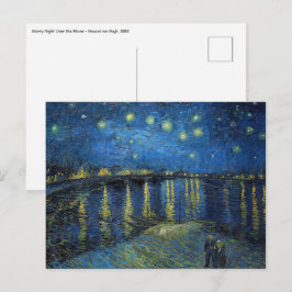 Vincent van Gogh - Starry Night Over the Rhone Postkarte