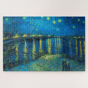 Vincent van Gogh Starry Night Over The Rhone Puzzle