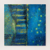Vincent van Gogh Starry Night Over The Rhone Puzzle (Horizontal)