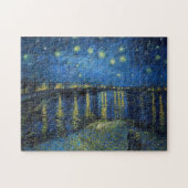 Vincent van Gogh - Starry Night Over the Rhone Puzzle (Horizontal)
