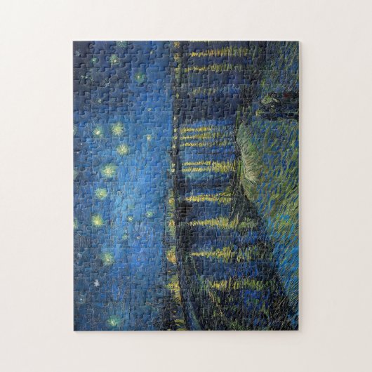 Vincent van Gogh - Starry Night Over the Rhone Puzzle (Vertikal)