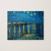 Vincent Van Gogh Starry Night Over the Rhone Puzzle (Horizontal)