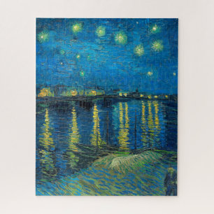 Vincent Van Gogh Starry Night Over the Rhone Puzzle