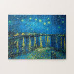 Vincent van Gogh Starry Night Over The Rhone Puzzle<br><div class="desc">Vincent Van Gogh Starry Night über das Rhonespuzzle.</div>