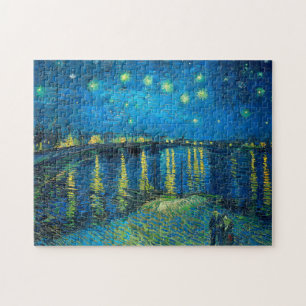 Vincent van Gogh Starry Night Over The Rhone Puzzle