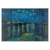 Vincent Van Gogh Starry Night Over the Rhone Schneidebrett (Vorderseite)