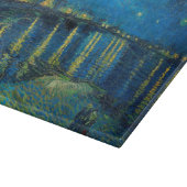 Vincent Van Gogh Starry Night Over the Rhone Schneidebrett (Ecke)
