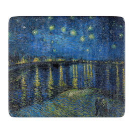 Vincent van Gogh - Starry Night Over the Rhone Schneidebrett