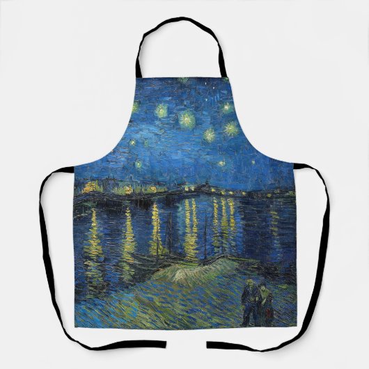 Vincent van Gogh - Starry Night Over the Rhone Schürze (Vorderseite)