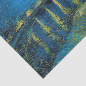 Vincent Van Gogh Starry Night Over the Rhone Seidenpapier (Ausschnitt)