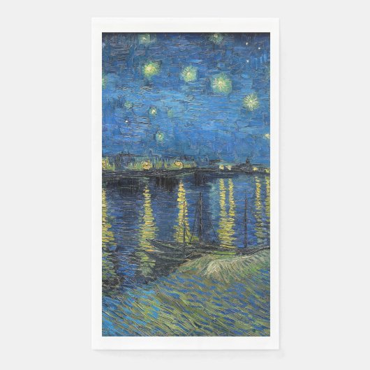 Vincent van Gogh - Starry Night Over the Rhone Serviette (Vorderseite)