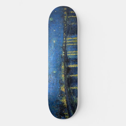 Vincent van Gogh - Starry Night Over the Rhone Skateboard (Vorderseite)