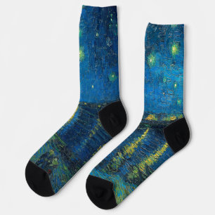 Vincent Van Gogh Starry Night Over the Rhone Socken