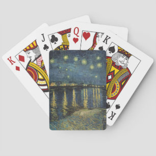 Vincent van Gogh Starry Night Over the Rhone Spielkarten