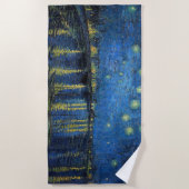 Vincent van Gogh - Starry Night Over the Rhone Strandtuch (Vorderseite)