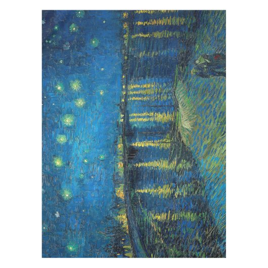 Vincent Van Gogh Starry Night Over the Rhone Tischdecke (Vorderseite)
