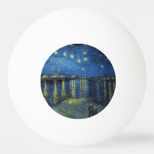 Vincent van Gogh - Starry Night Over the Rhone Tischtennisball