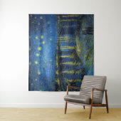 Vincent van Gogh - Starry Night Over the Rhone Wandteppich (Beispiel)