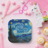 Vincent van Gogh, Starry Night Pappteller (Party)