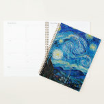 Vincent van Gogh, Starry Night Planer<br><div class="desc">Starry Night,  berühmtes Gemälde von Vincent van Gogh</div>