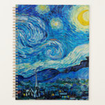 Vincent van Gogh, Starry Night Planer<br><div class="desc">Starry Night,  berühmtes Gemälde von Vincent van Gogh</div>