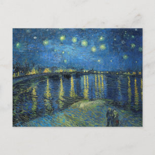 Vincent van Gogh Starry Night Postcard Postkarte