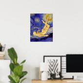 Vincent Van Gogh Starry Night Poster (Heimbüro)