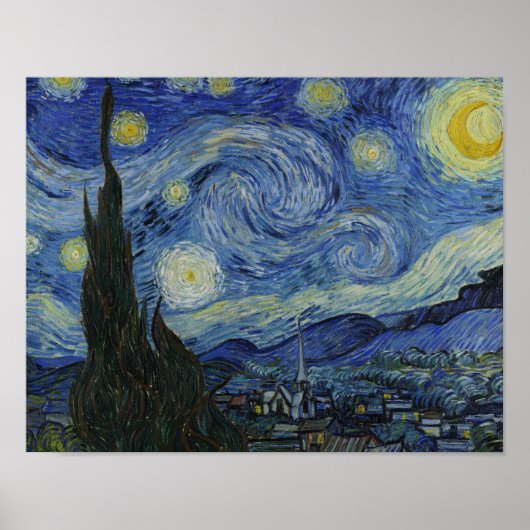 Vincent van Gogh - Starry Night Poster (Vorne)