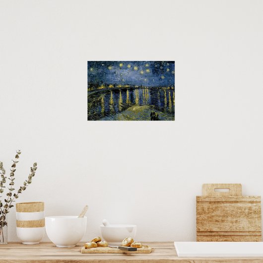 Vincent van Gogh - Starry Night Poster (Küche)