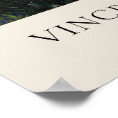 Vincent Van Gogh Starry Night Poster (Ecke)