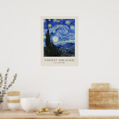 Vincent Van Gogh Starry Night Poster (Küche)