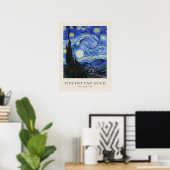 Vincent Van Gogh Starry Night Poster (Heimbüro)