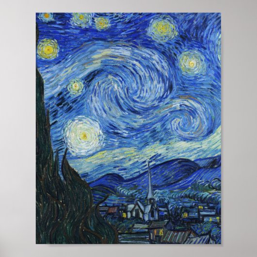 Vincent Van Gogh - Starry Night Poster (Vorne)