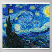 Vincent Van Gogh - Starry Night Poster (Vorne)