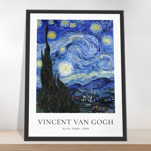 Vincent Van Gogh Starry Night Poster