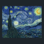 Vincent van Gogh Starry Night Poster<br><div class="desc">ein leicht modifizierter Vincent van Gogh</div>