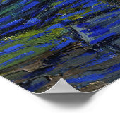 Vincent Van Gogh Starry Night Poster (Ecke)