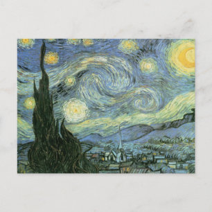Vincent Van Gogh - Starry Night Postkarte