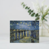 Vincent van Gogh - Starry Night Postkarte (Stehend Vorderseite)