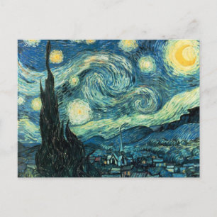 Vincent Van Gogh Starry Night Postkarte