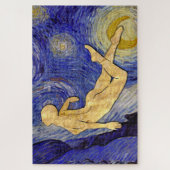 Vincent Van Gogh Starry Night Puzzle (Vertikal)