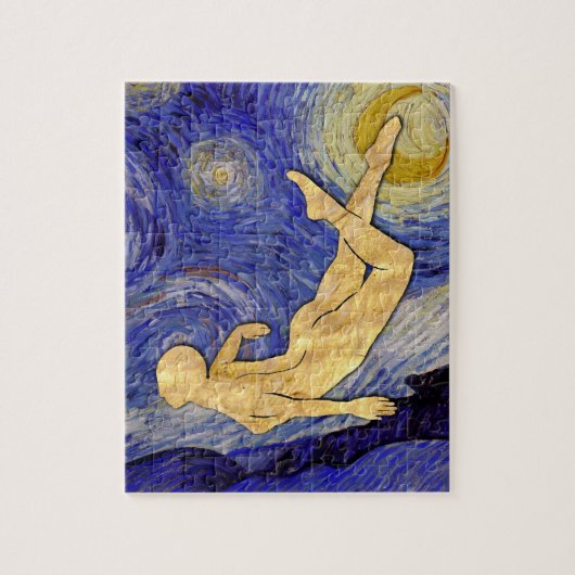 Vincent Van Gogh Starry Night Puzzle (Vertikal)