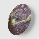 Vincent van Gogh - Starry Night Runde Wanduhr (Winkel)