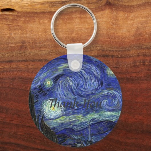 Vincent van Gogh, Starry Night Schlüsselanhänger (Vorderseite)